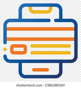 Payment Icon. Digital marketing concept. Outline color icon