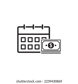 payment icon , financial icon vector