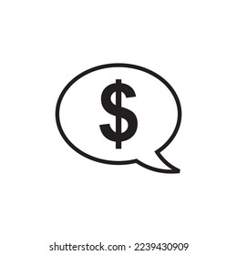 Zahlungssymbol, Finanzsymbol, Vektorgrafik
