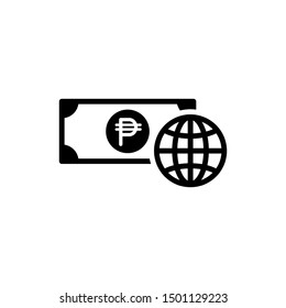 payment icon in flat style isolated. Vector Symbol illustration.