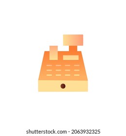 payment icon in gradient color, isolated on white 