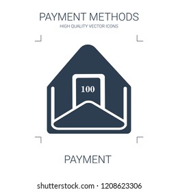payment icon. high quality filled payment icon on white background. from payment methods collection flat trendy vector payment symbol. use for web and mobile