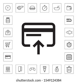 Payment icon illustration isolated vector sign symbol