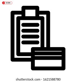 payment icon isolated sign symbol vector illustration - high quality black style vector icons
