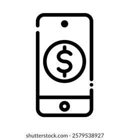 Payment Icon in Line Style