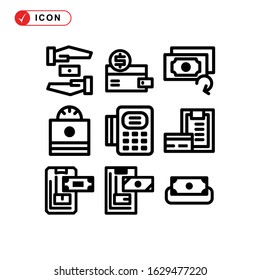 payment icon or logo isolated sign symbol vector illustration - Collection of high quality black style vector icons
