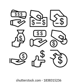 Payment icon or logo isolated sign symbol vector illustration - Collection of high quality black style vector icons
