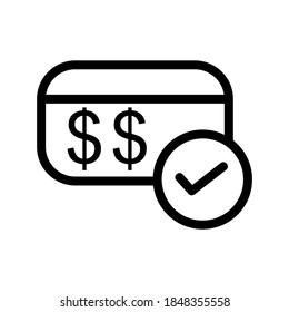 Payment icon or logo isolated sign symbol vector illustration - high quality black style vector icons
