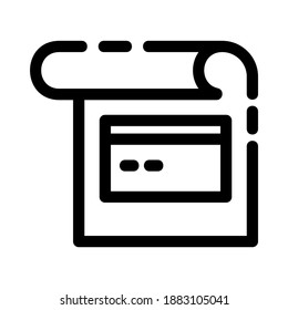 icono de pago o logotipo símbolo de signo aislado ilustración vectorial - iconos vectoriales de estilo negro de alta calidad
