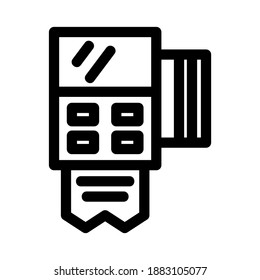 Zahlungssymbol oder Logo einzeln auf Zeichen, Vektorgrafik - qualitativ hochwertige Vektorsymbole mit schwarzem Hintergrund
