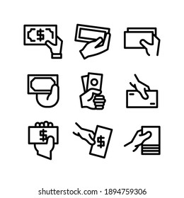 icono de pago o logotipo símbolo de signo aislado ilustración vectorial - Colección de iconos vectores de estilo negro de alta calidad
