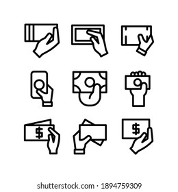 icono de pago o logotipo símbolo de signo aislado ilustración vectorial - Colección de iconos vectores de estilo negro de alta calidad
