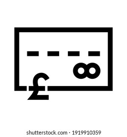 icono de pago o logotipo símbolo de signo aislado ilustración vectorial - iconos vectoriales de estilo negro de alta calidad
