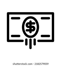 Zahlungssymbol oder Logo einzeln auf Zeichen, Vektorgrafik - qualitativ hochwertige Vektorsymbole mit schwarzem Hintergrund
