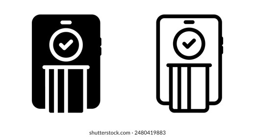 Payment icon set. flat illustration of vector icon on white background