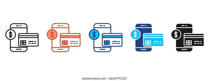 Payment Icon Set Multiple Style Collection