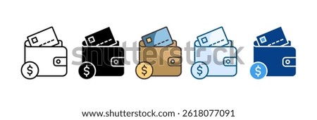Payment Icon Set Multiple Style Collection