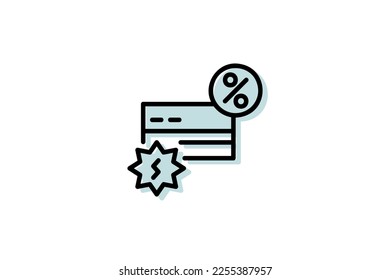 Payment Icon symbol sign from modern promotion collection for mobile concept and web apps design. Business, shopping and commerce related vector line icons.