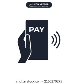 plantilla de símbolo de icono de pago para el logotipo de colección de diseño gráfico y web ilustración vectorial
