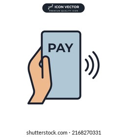 payment icon symbol template for graphic and web design collection logo vector illustration