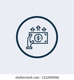 Payment icon. Vector illustration