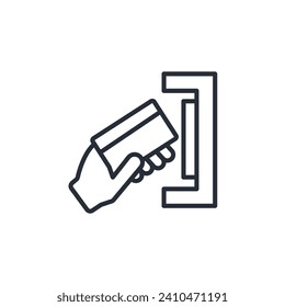 Payment icon. vector.Editable stroke.linear style sign for use web design,logo.Symbol illustration.