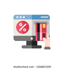 Payment icons flat