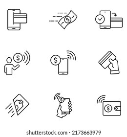 payment icons set . payment pack symbol vector elements for infographic web