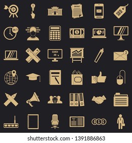 Payment icons set. Simple style of 36 payment vector icons for web for any design