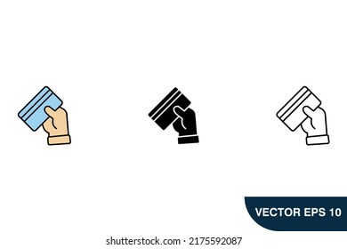 payment icons  symbol vector elements for infographic web