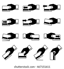 Payment icons vector.