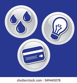 Payment icons, Vector illustration EPS10