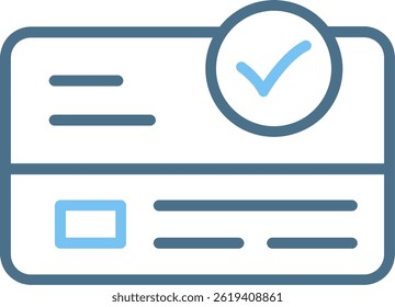 Payment Line Two Colour Icon