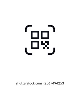 Payment, linear icon set. Payment online options, vector icons. Outline payment method symbols. Money transfer, banking, credit card, cash transaction symbol. Qr-code and bar-code scannig illustration