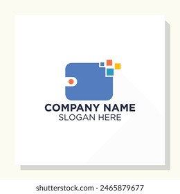 concepto de diseño de logotipo de pago, inspiración de diseño de logotipo de cartera
