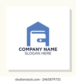 payment logo design concept, wallet logo design inspiration