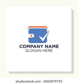 payment logo design concept, wallet logo design inspiration