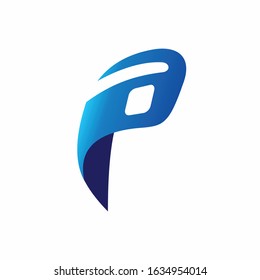 Payment logo that formed letter P