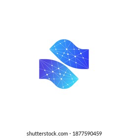 Payment Logo Vector, Modern Payment Logo Design Template, Creative Gradient Abstract Payment Hand Logo Design Concept for Bank, Accounting and Business Company