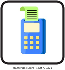 payment machine icon design. vector illustration