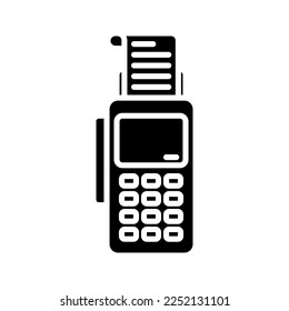 Icono de Máquina de pago. inicio de sesión para concepto móvil y diseño web. ilustración vectorial