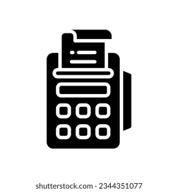 payment machine icon for your website, mobile, presentation, and logo design.