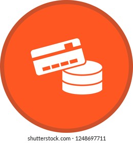 Payment method Glyph Round Circle Multicolor BG