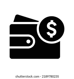 Payment Method Icon. Black Vector Graphics.