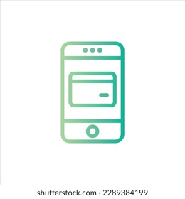 icono de método de pago con vektor aislado y fondo transparente