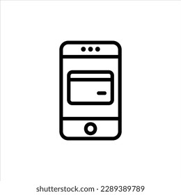 icono de método de pago con vektor aislado y fondo transparente