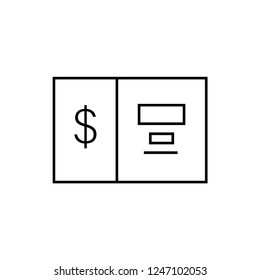 Payment methods, financial items Icon