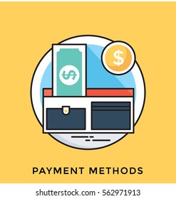 Payment Methods Vector Icon