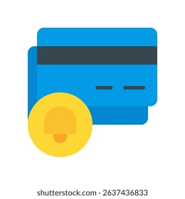 Payment Notification Vector Design for Mobile Banking. Instant alert illustration, transaction summary concept, smart finance interface.