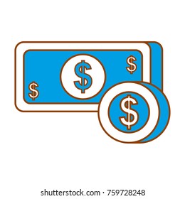 payment online banknote coin dollar money currency